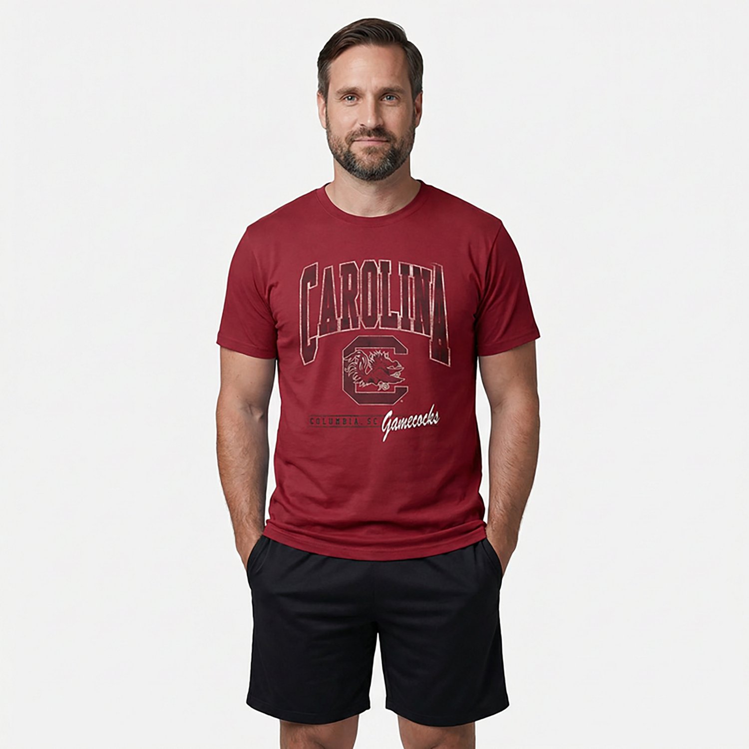 Champion Men's South Carolina Big Logo Stadium T-shirt - view number 2