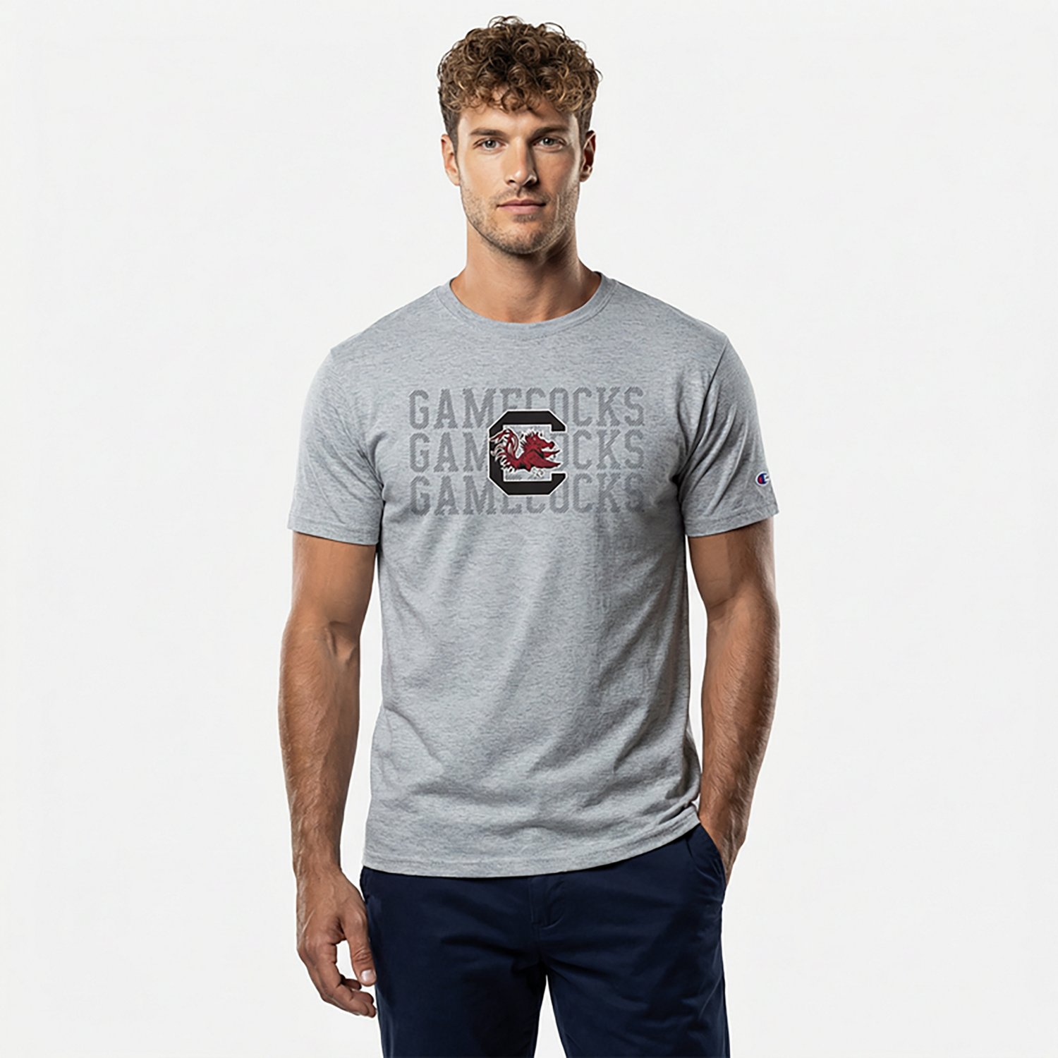 Champion Men's South Carolina Stack Stadium T-shirt - view number 2