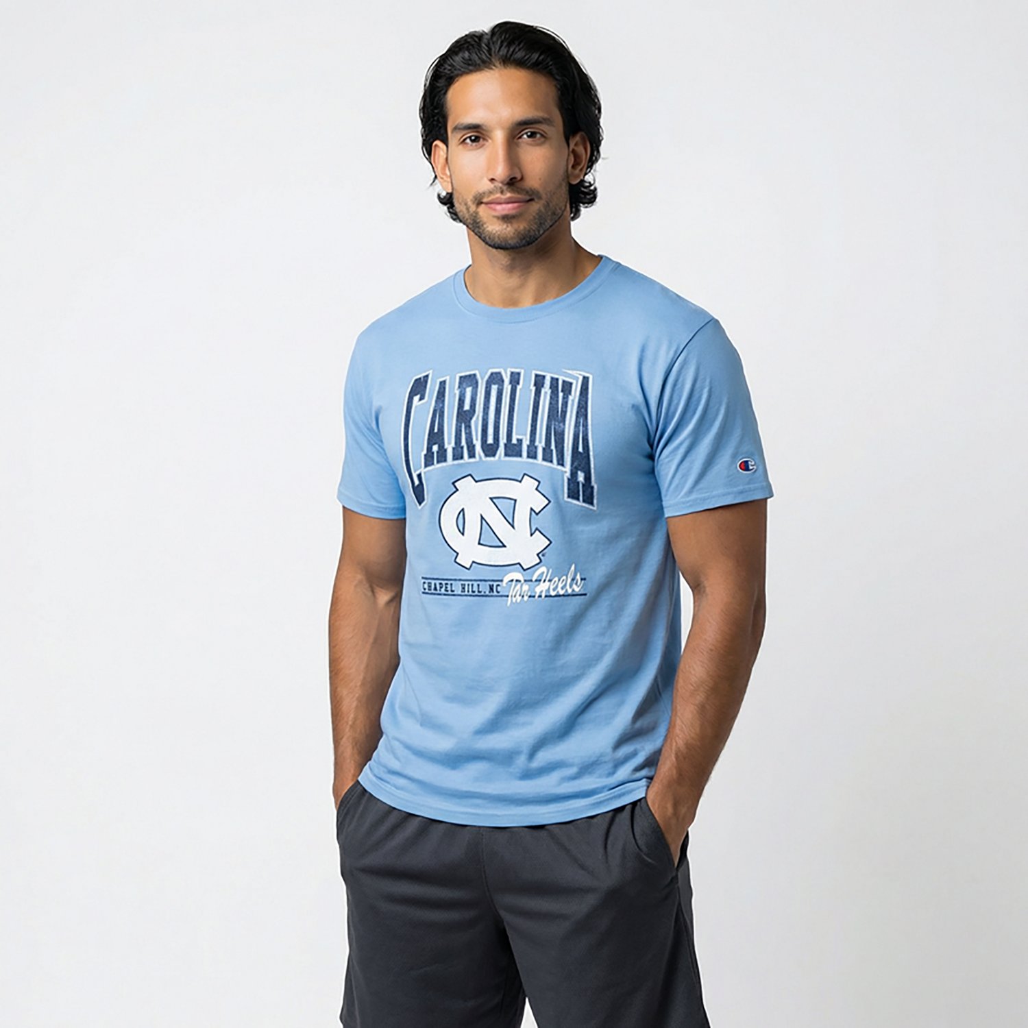 Champion Men's UNC Big Logo Stadium T-shirt - view number 2