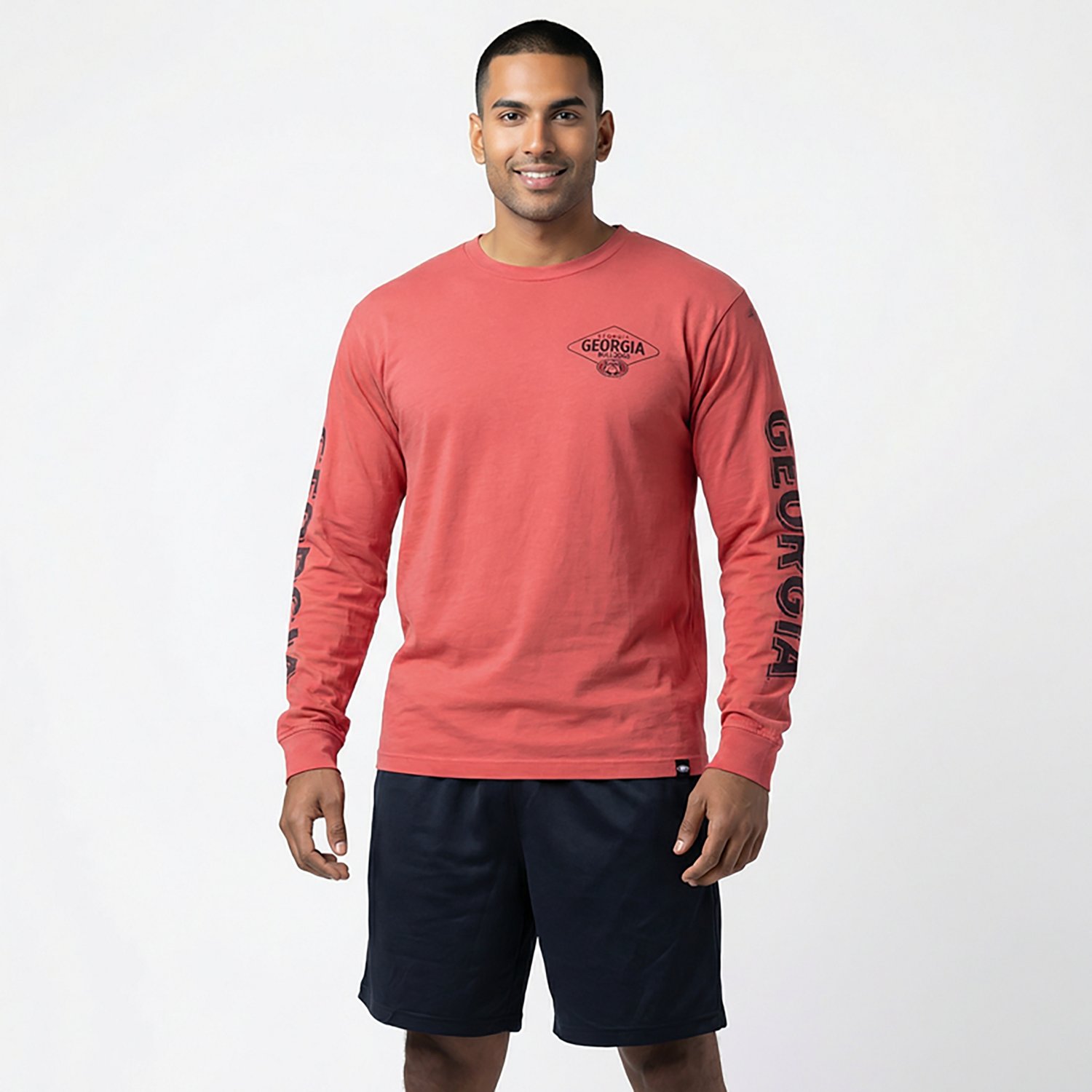 '47 Men's Georgia Bulldogs Cairn Ravine Foundation Long Sleeve T-shirt - view number 2
