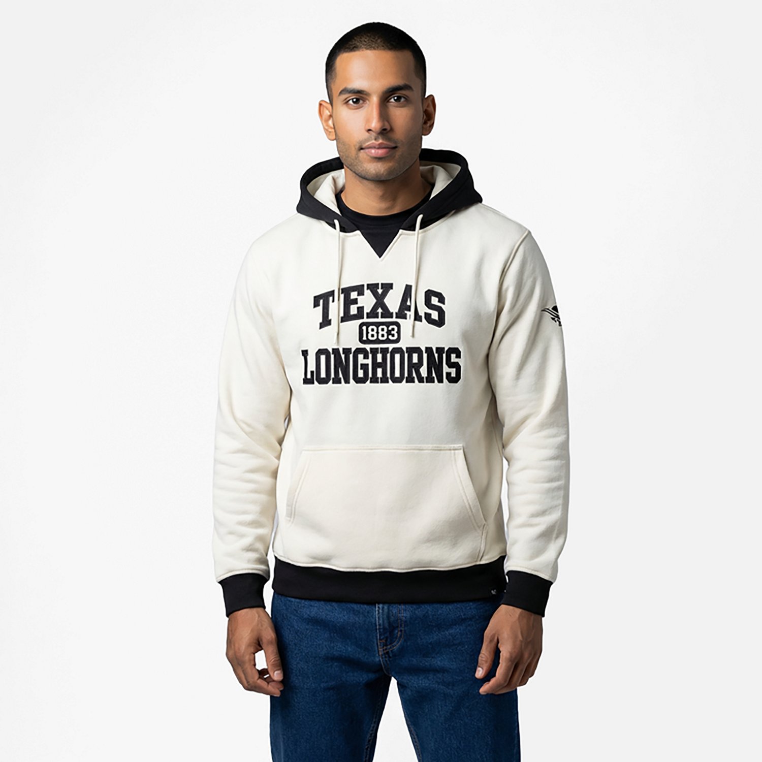 47 Brands Men's University of Texas Longhorns Skipper Original Hoodie - view number 2