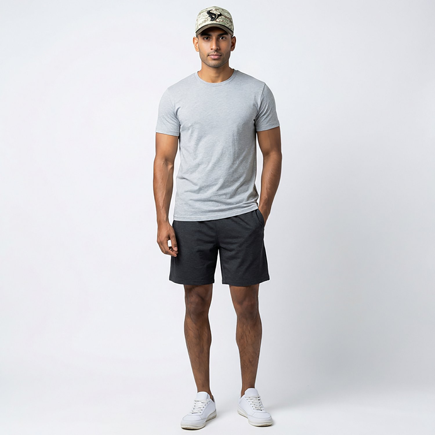 New Era Men's Texans 25 Salute to Service Camo 39THIRTY Cap