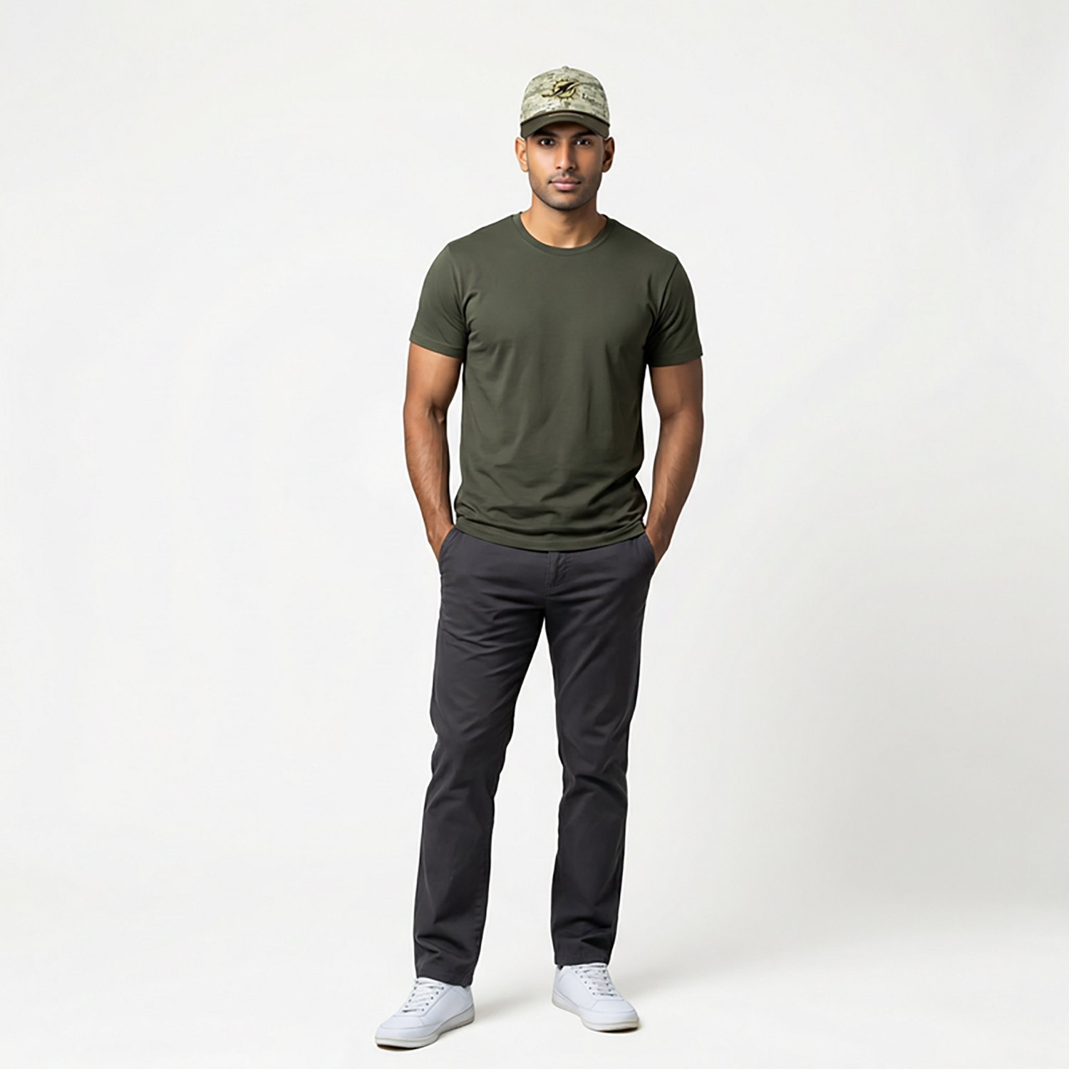 New Era Men's Dolphins 25 Salute to Service Camo 39THIRTY Cap