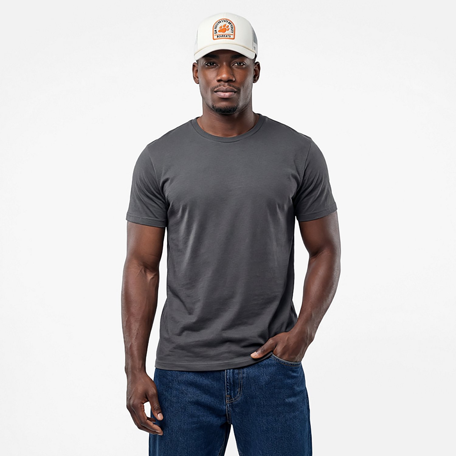 '47 Sam Houston State Bearkats Gravestone Trucker Cap 6 Pack - view number 2