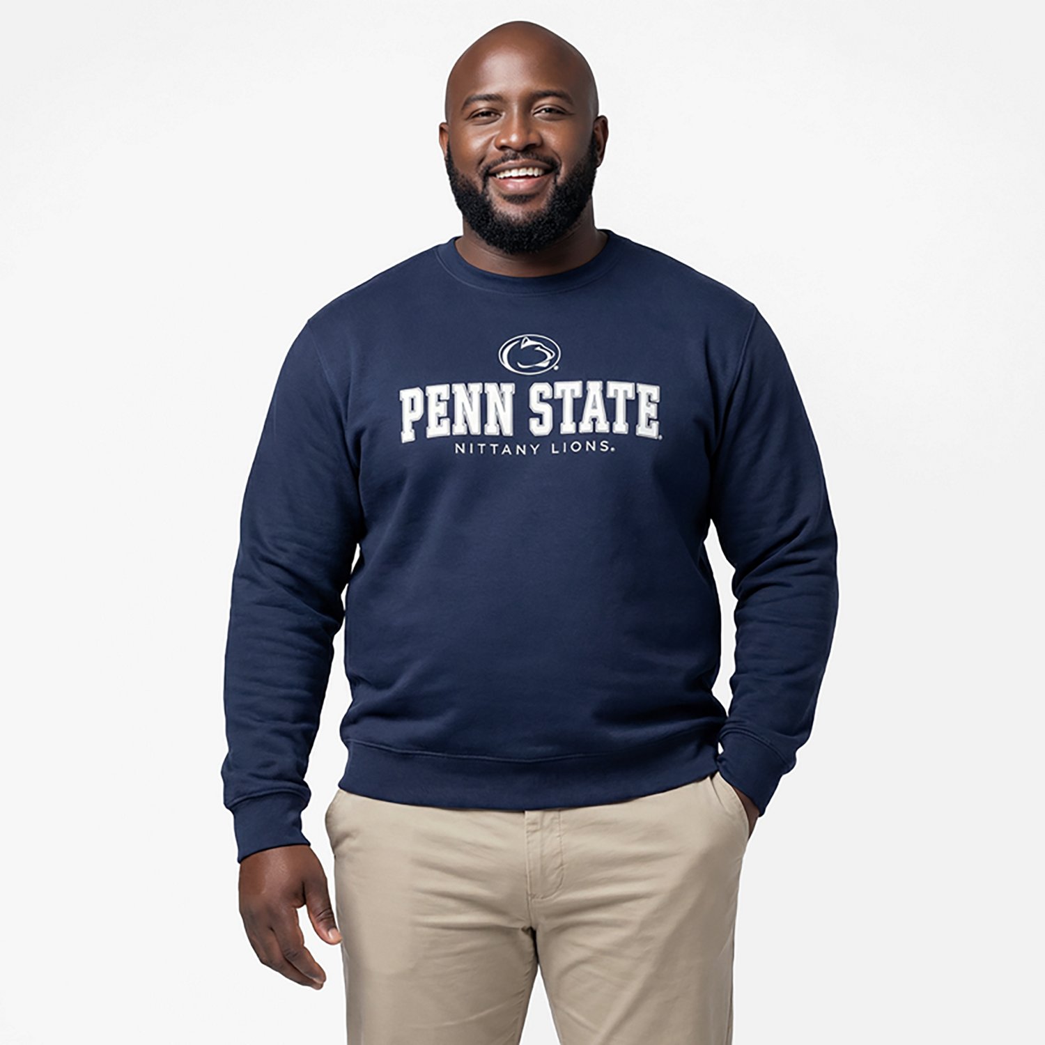 Colosseum Athletics Men's Penn State Zayn Crew Sweatshirt - view number 2