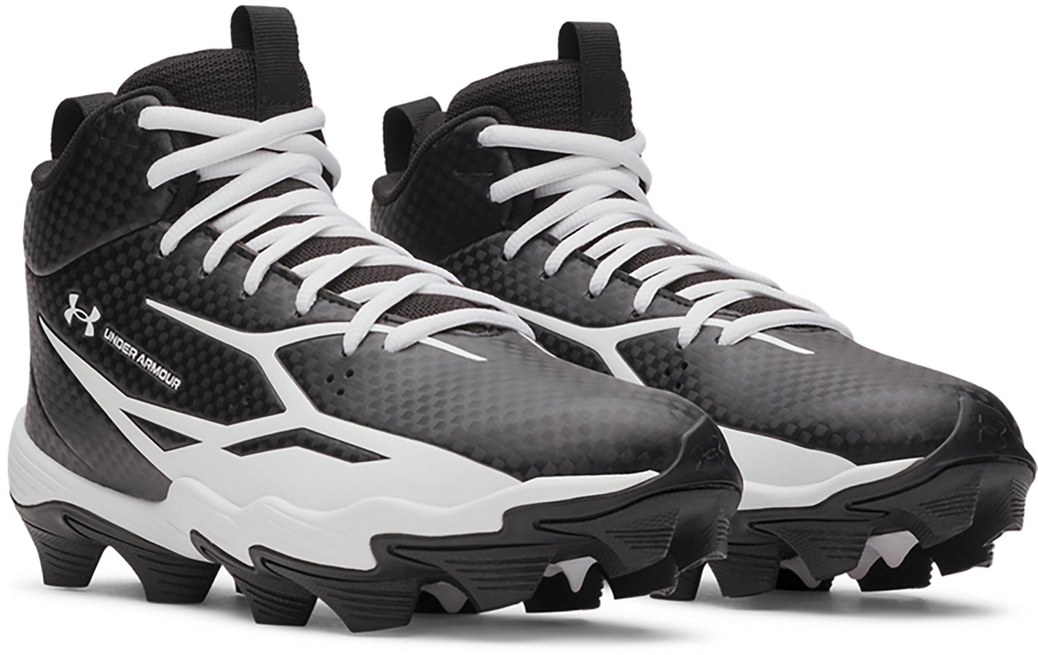 Under Armour Kids' Spotlight Hammer Jr. Football Cleats - view number 3