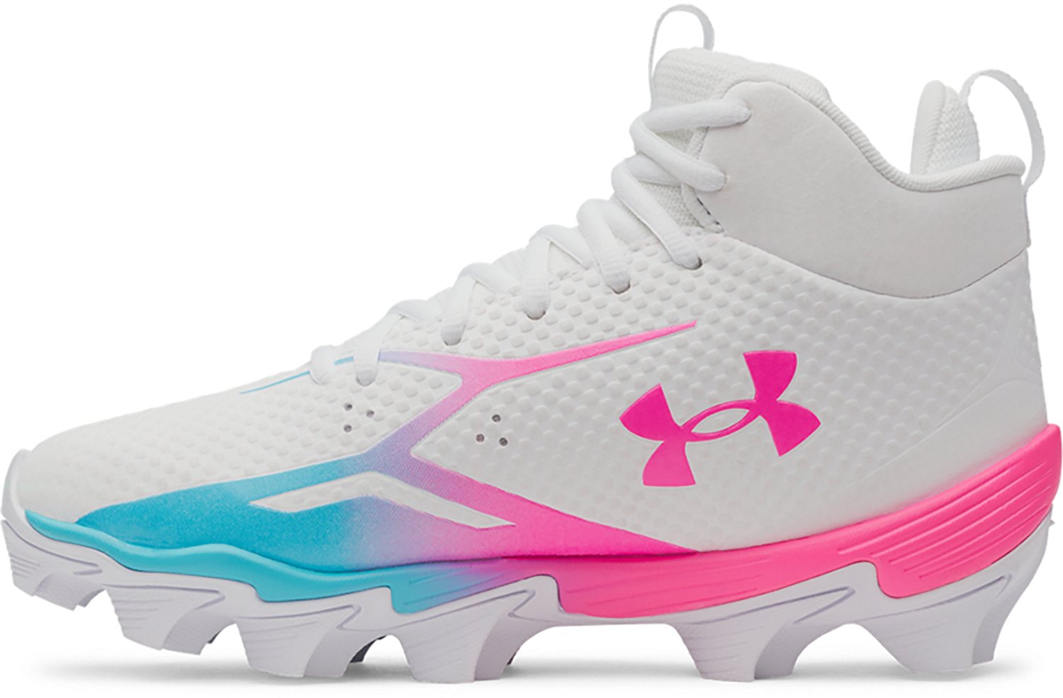 Under Armour Kids' Spotlight Hammer Jr. Football Cleats - view number 2