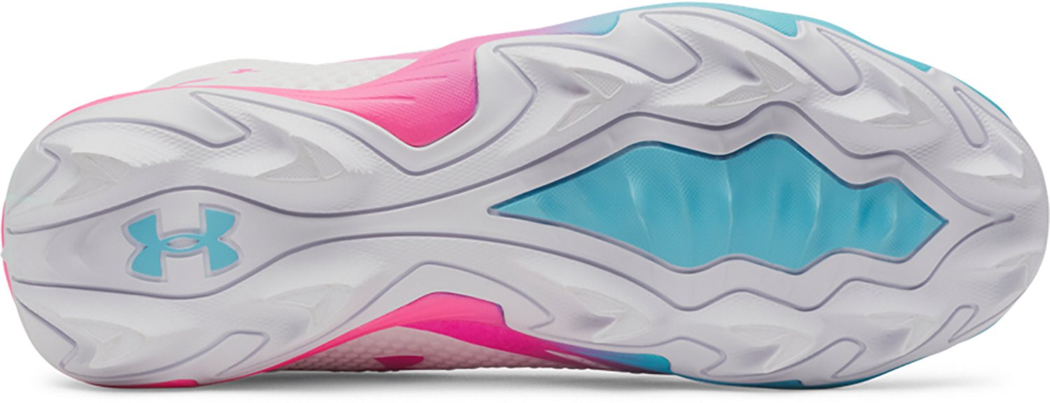 Under Armour Kids' Spotlight Hammer Jr. Football Cleats - view number 5