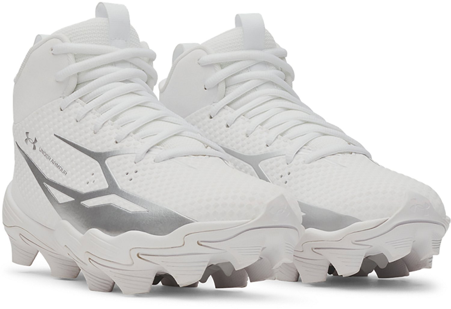 Under Armour Kids' Spotlight Hammer Jr. Football Cleats - view number 3