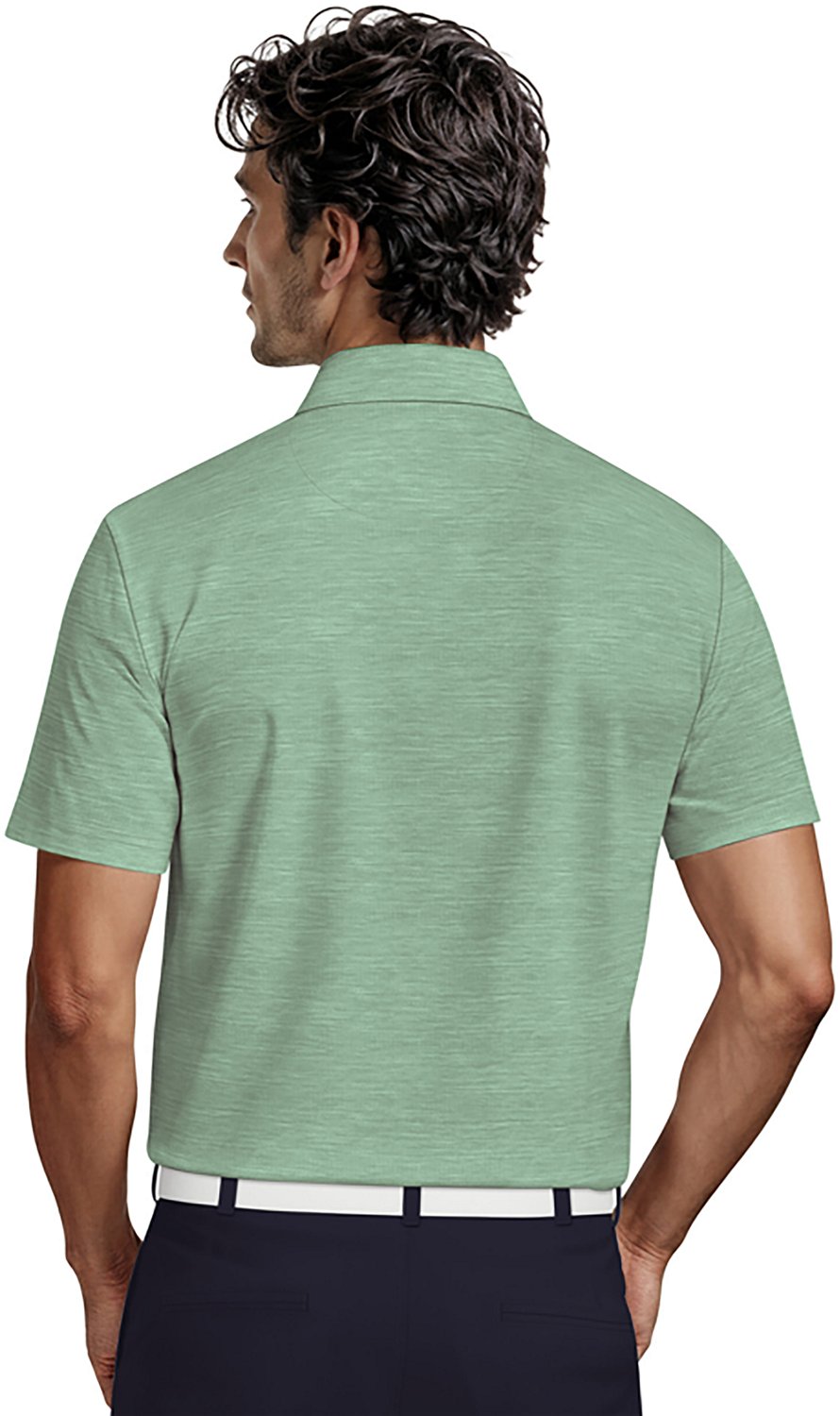 PGA Tour Men's Airflux Jaspe Polo - view number 2