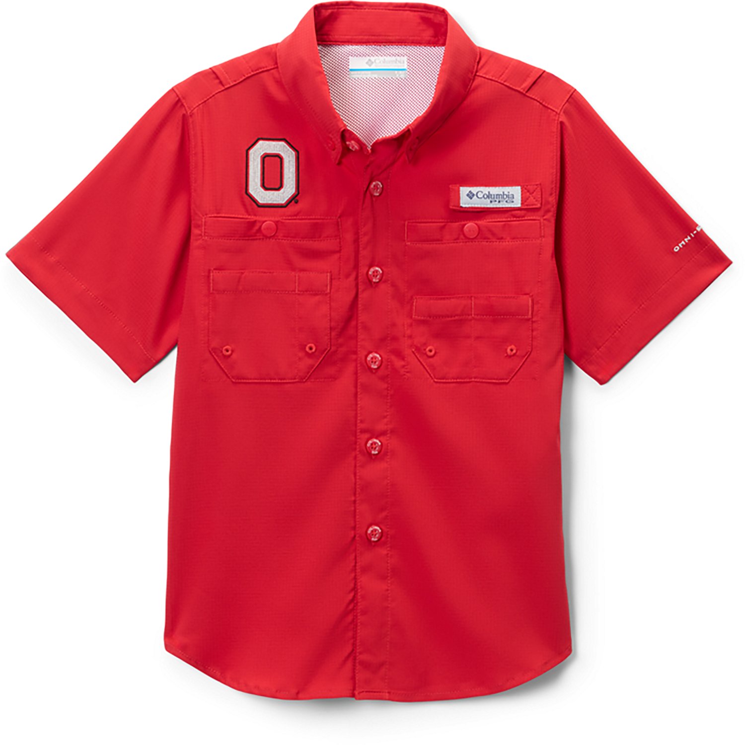 Columbia Sportswear Kids' Ohio State University CLG Tamiami Button Up Shirt