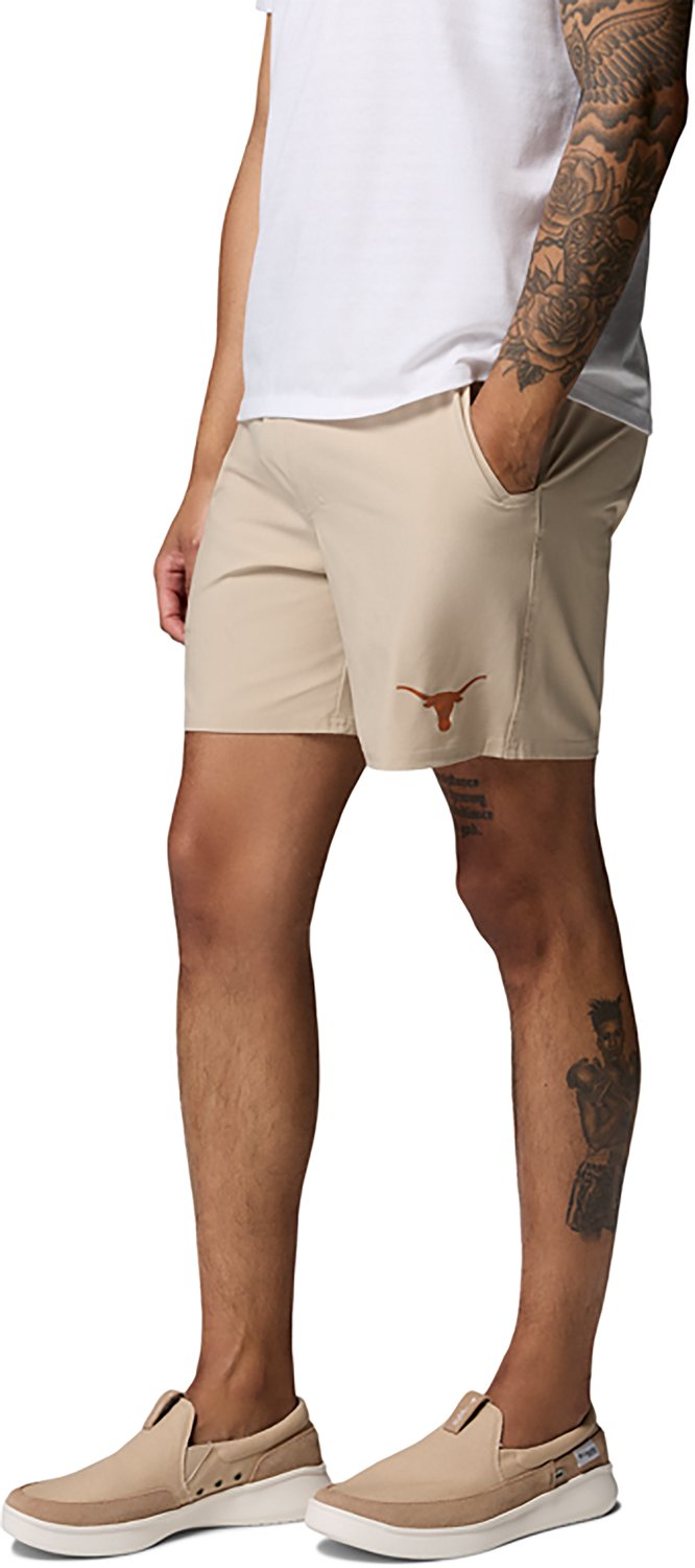 Columbia Sportswear Men's University of Texas Terminal Roamer Stretch Shorts 6 in - view number 3