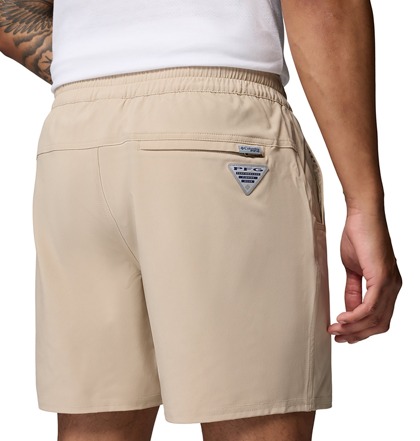 Columbia Sportswear Men's University of Texas Terminal Roamer Stretch Shorts 6 in - view number 5