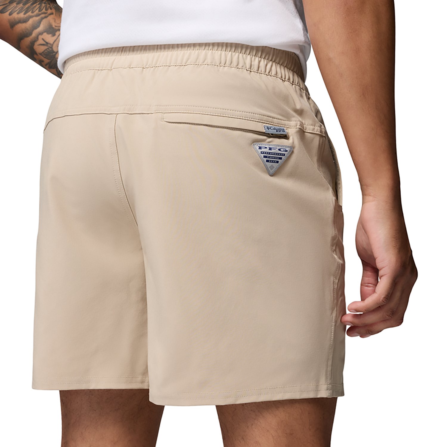 Columbia Sportswear Men's Louisiana State University Terminal Roamer Stretch Shorts 6 in - view number 4