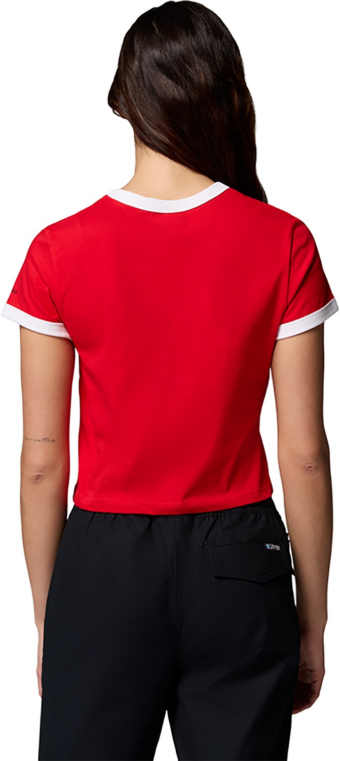 Columbia Sportswear Women's University of Georgia CLG Rolling Bend Vault Ringer Graphic T-shirt - view number 2