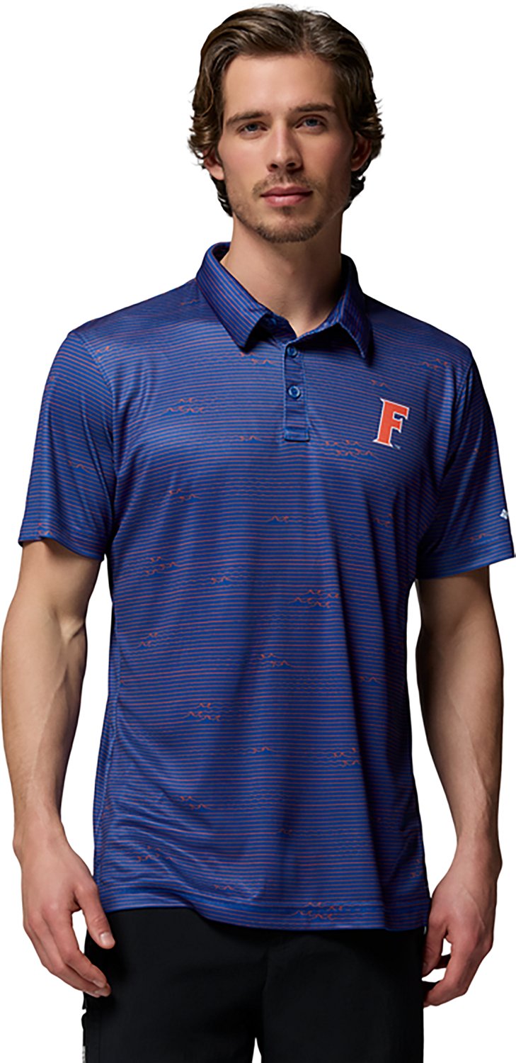 Columbia Sportswear Men's University of Florida CLG Super Terminal Tackle Polo Shirt