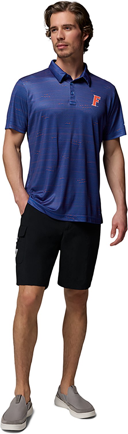 Columbia Sportswear Men's University of Florida CLG Super Terminal Tackle Polo Shirt - view number 6