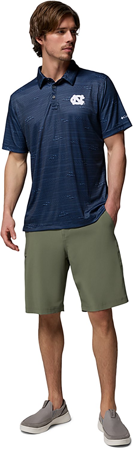 Columbia Sportswear Men's University of North Carolina CLG Super Terminal Tackle Polo Shirt - view number 6