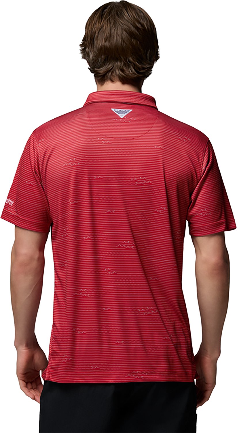 Columbia Sportswear Men's Ohio State University CLG Super Terminal Tackle Polo Shirt - view number 2