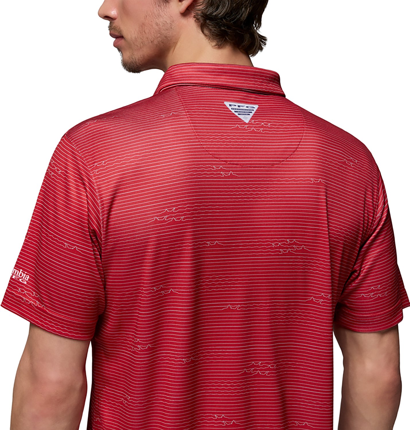Columbia Sportswear Men's Ohio State University CLG Super Terminal Tackle Polo Shirt - view number 4