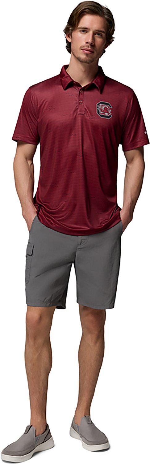 Columbia Sportswear Men's University of South Carolina CLG Super Terminal Tackle Polo Shirt - view number 6