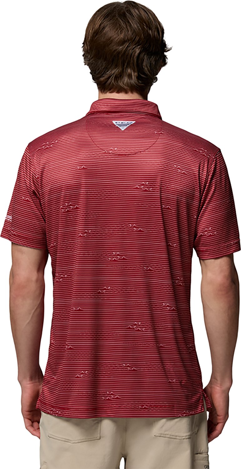 Columbia Sportswear Men's University of Alabama CLG Super Terminal Tackle Polo Shirt - view number 2