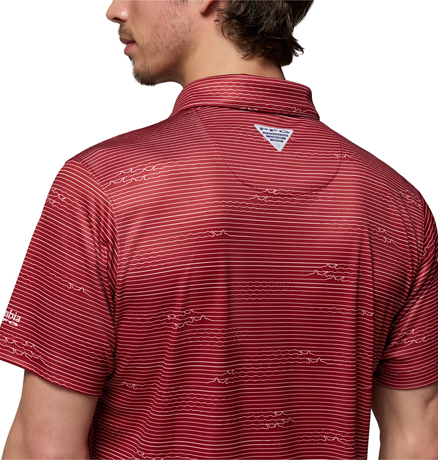 Columbia Sportswear Men's University of Oklahoma CLG Super Terminal Tackle Polo Shirt