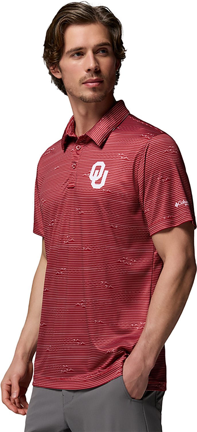 Columbia Sportswear Men's University of Oklahoma CLG Super Terminal Tackle Polo Shirt - view number 5