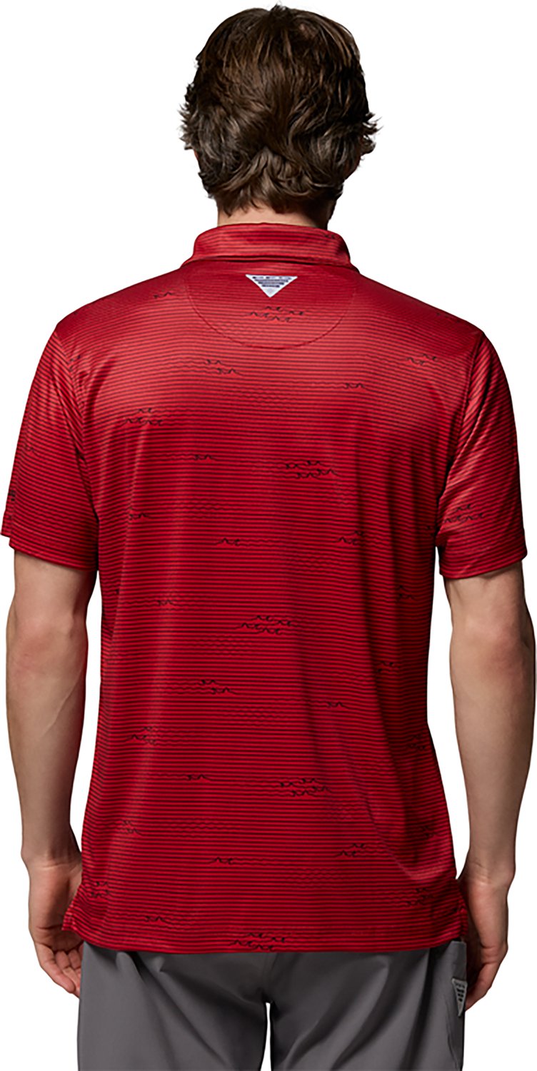 Columbia Sportswear Men's University of Georgia CLG Super Terminal Tackle Polo Shirt - view number 2