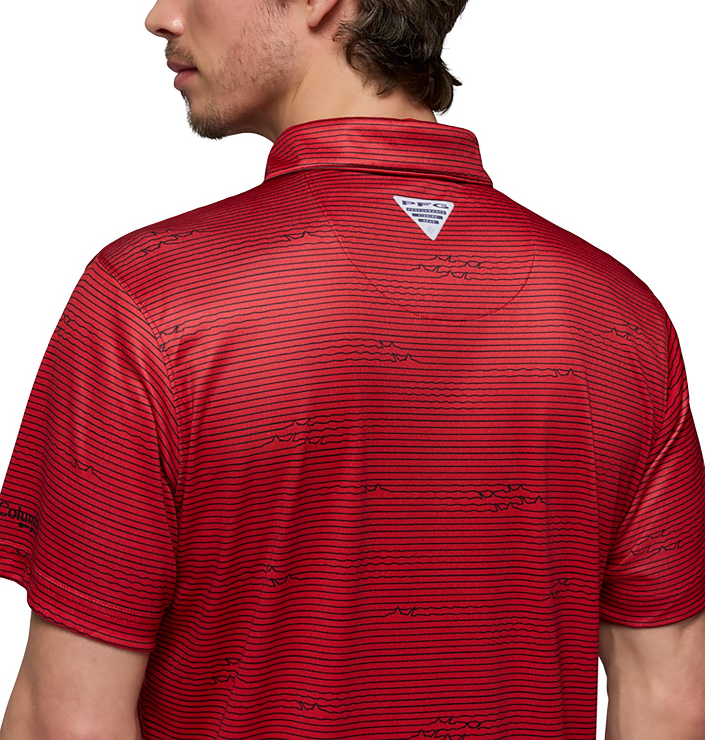 Columbia Sportswear Men's University of Georgia CLG Super Terminal Tackle Polo Shirt - view number 4