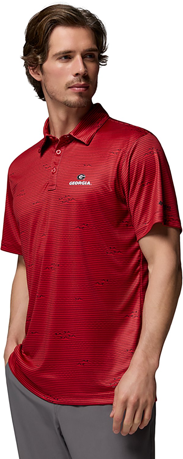 Columbia Sportswear Men's University of Georgia CLG Super Terminal Tackle Polo Shirt - view number 5