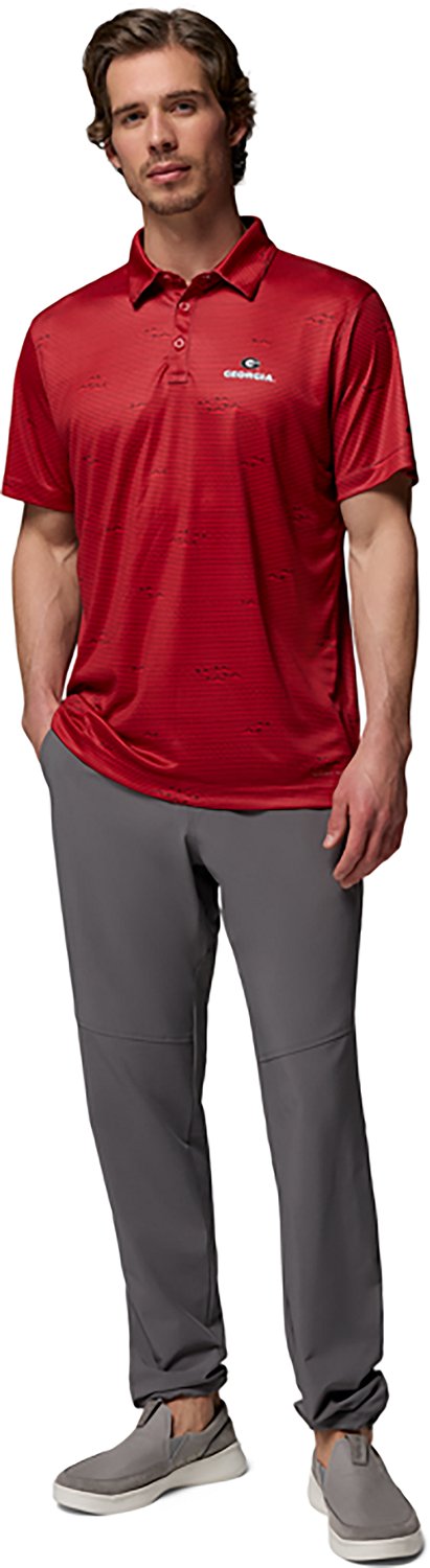 Columbia Sportswear Men's University of Georgia CLG Super Terminal Tackle Polo Shirt - view number 6