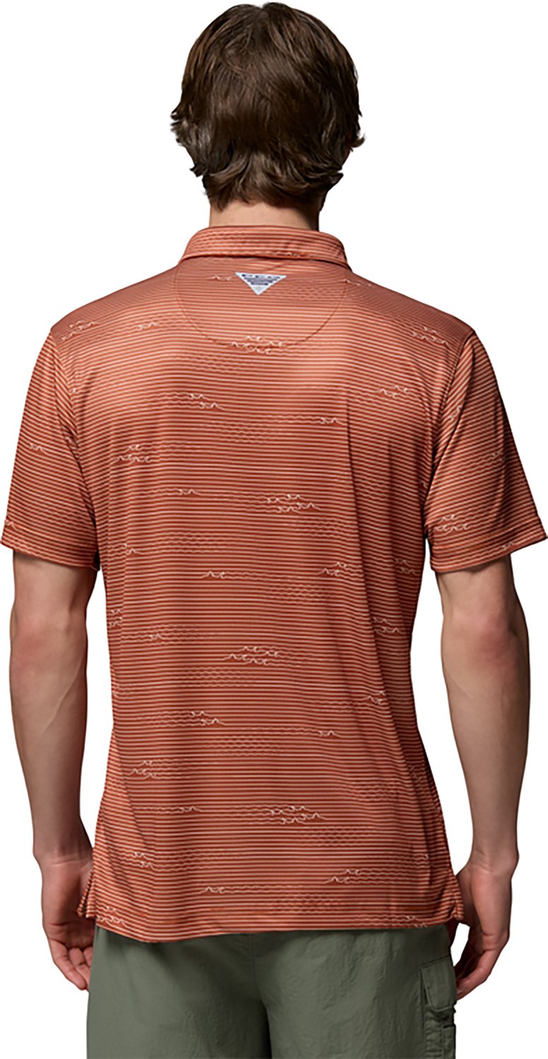 Columbia Sportswear Men's University of Texas CLG Super Terminal Tackle Polo Shirt - view number 2