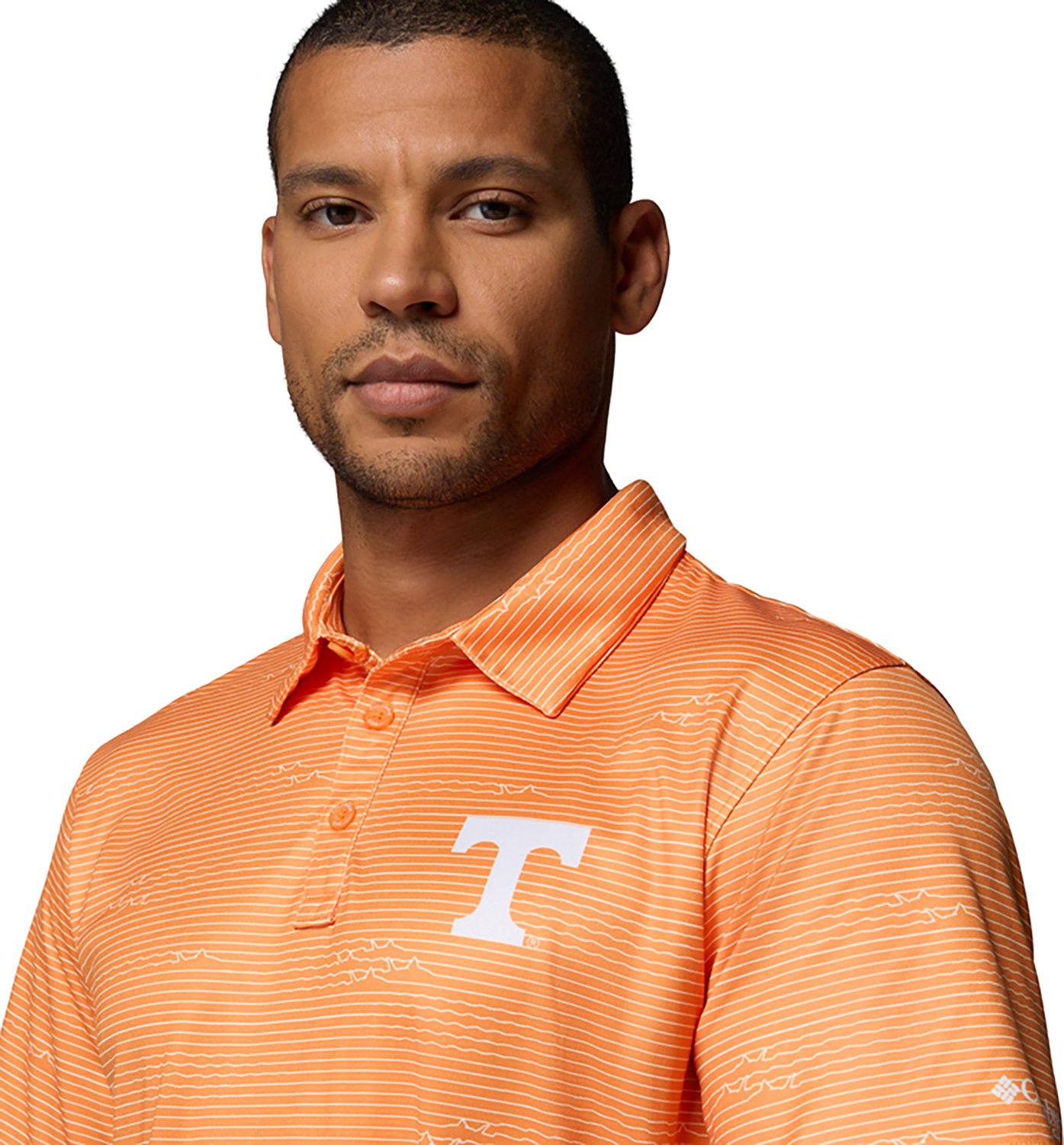Columbia Sportswear Men's University of Tennessee CLG Super Terminal Tackle Polo Shirt - view number 3