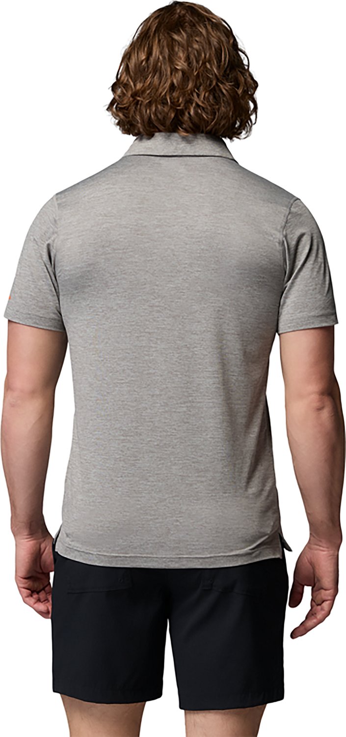 Columbia Sportswear Men's Clemson University CLG Tech Trail Polo Shirt - view number 2