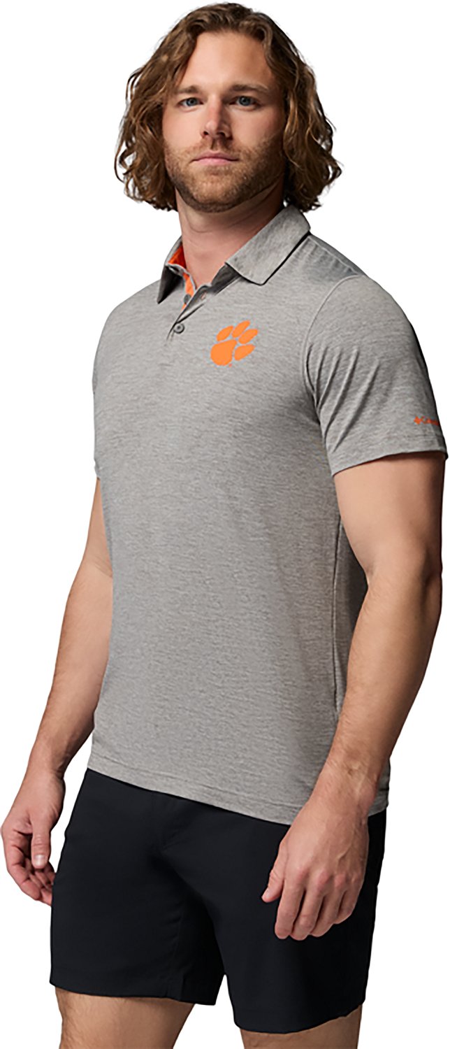 Columbia Sportswear Men's Clemson University CLG Tech Trail Polo Shirt - view number 4