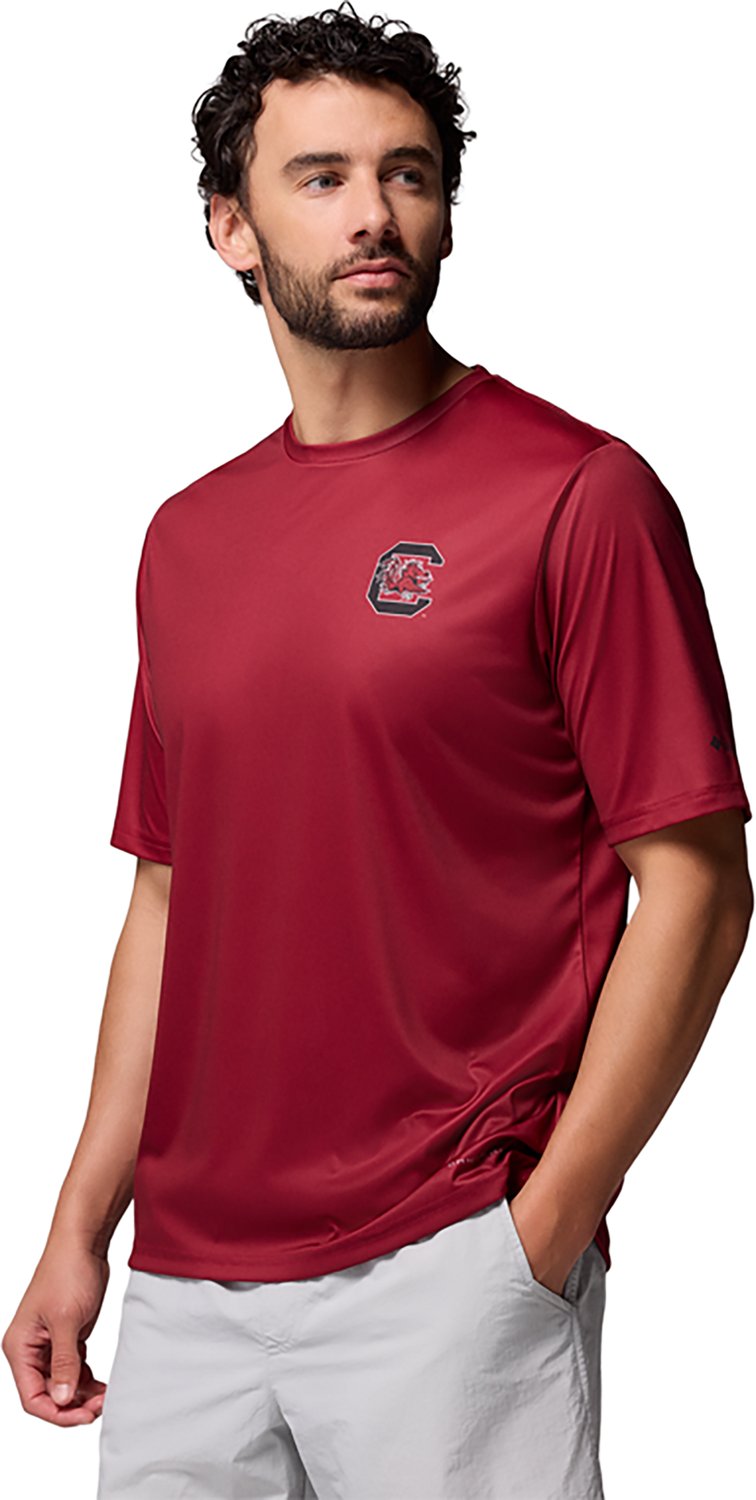 Columbia Sportswear Men's University of South Carolina CLG Super Terminal Tackle Graphic T-shirt - view number 4