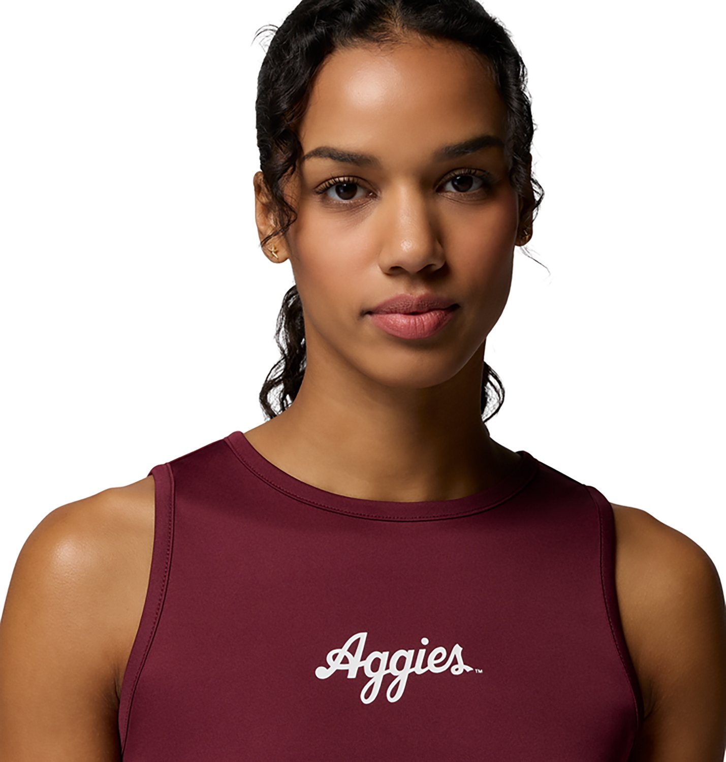 Columbia Sportswear Women's Texas A&M University CLG Tidal Tank Dress - view number 3