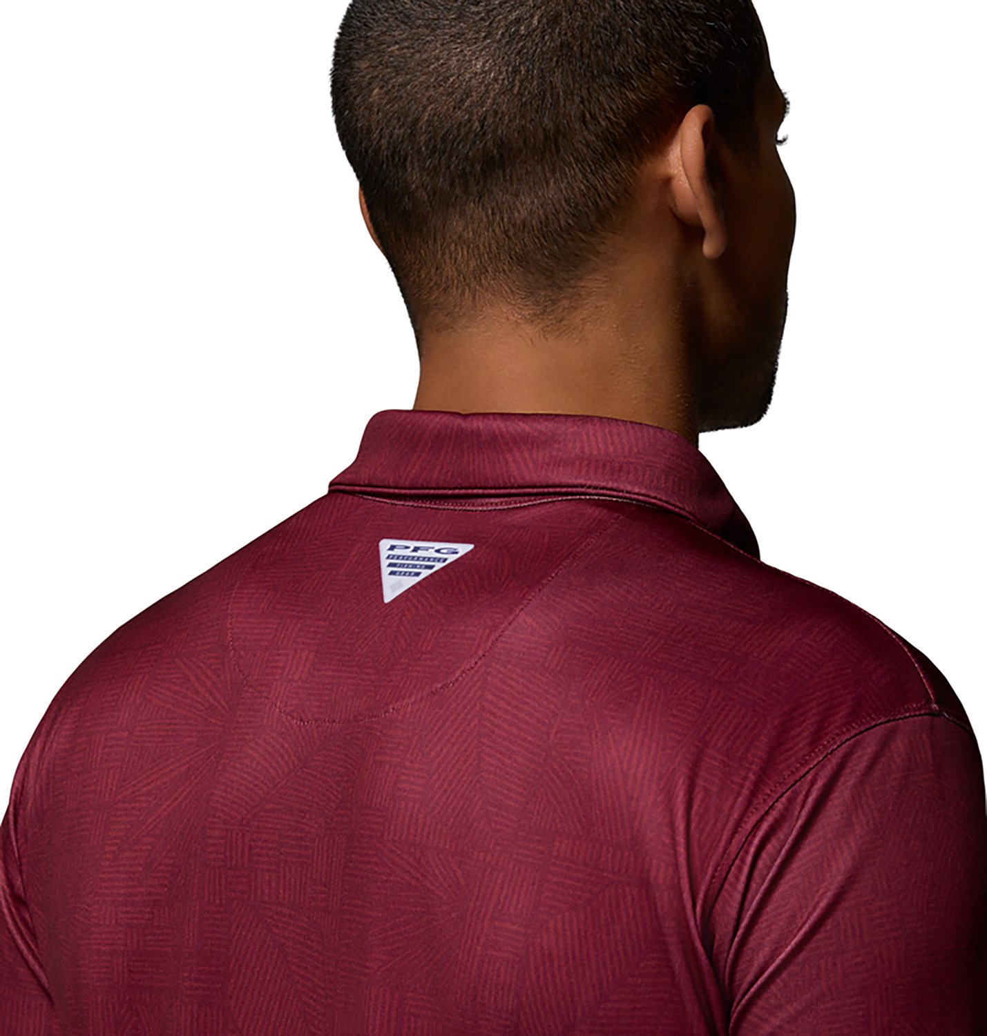 Columbia Sportswear Men's Florida State University CLG Super Terminal Tackle Palm Polo Shirt - view number 4