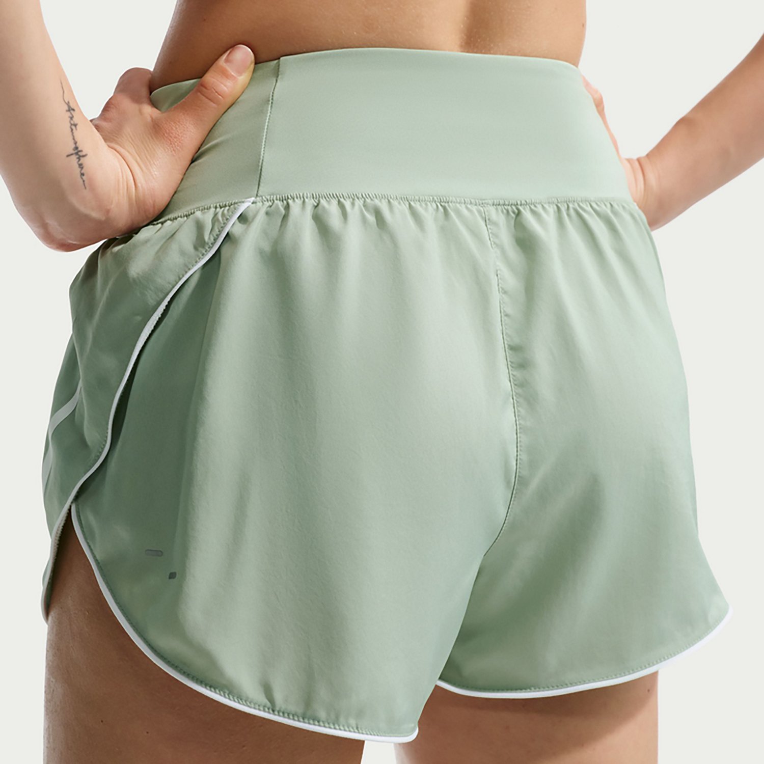 Nike Women's Tempo Swoosh Dri-FIT Mid-Rise Running Shorts 3 in - view number 4