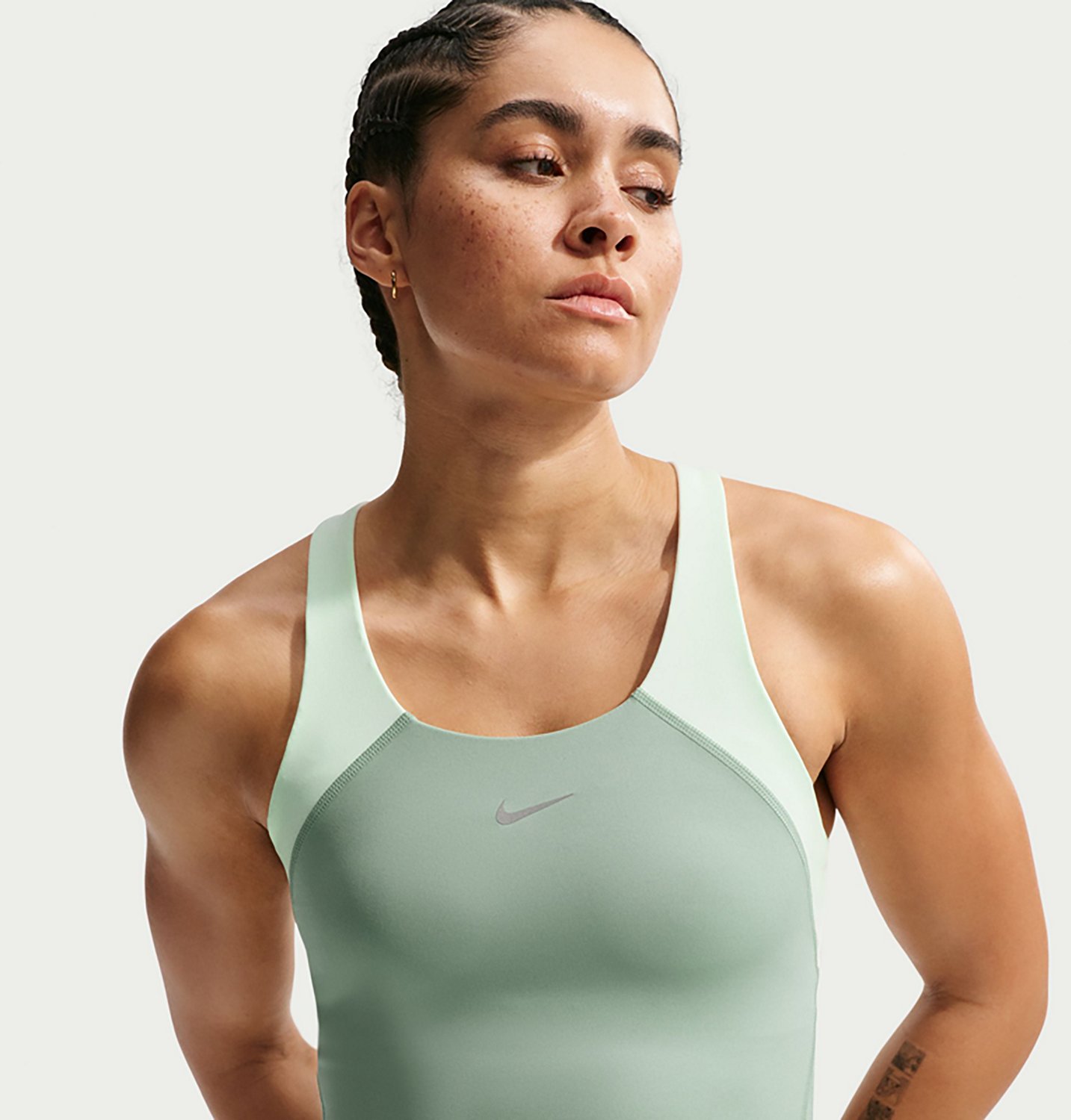 Nike Women's Nike Tempo Dri-FIT Medium Support Crop Tank Sports Bra - view number 5