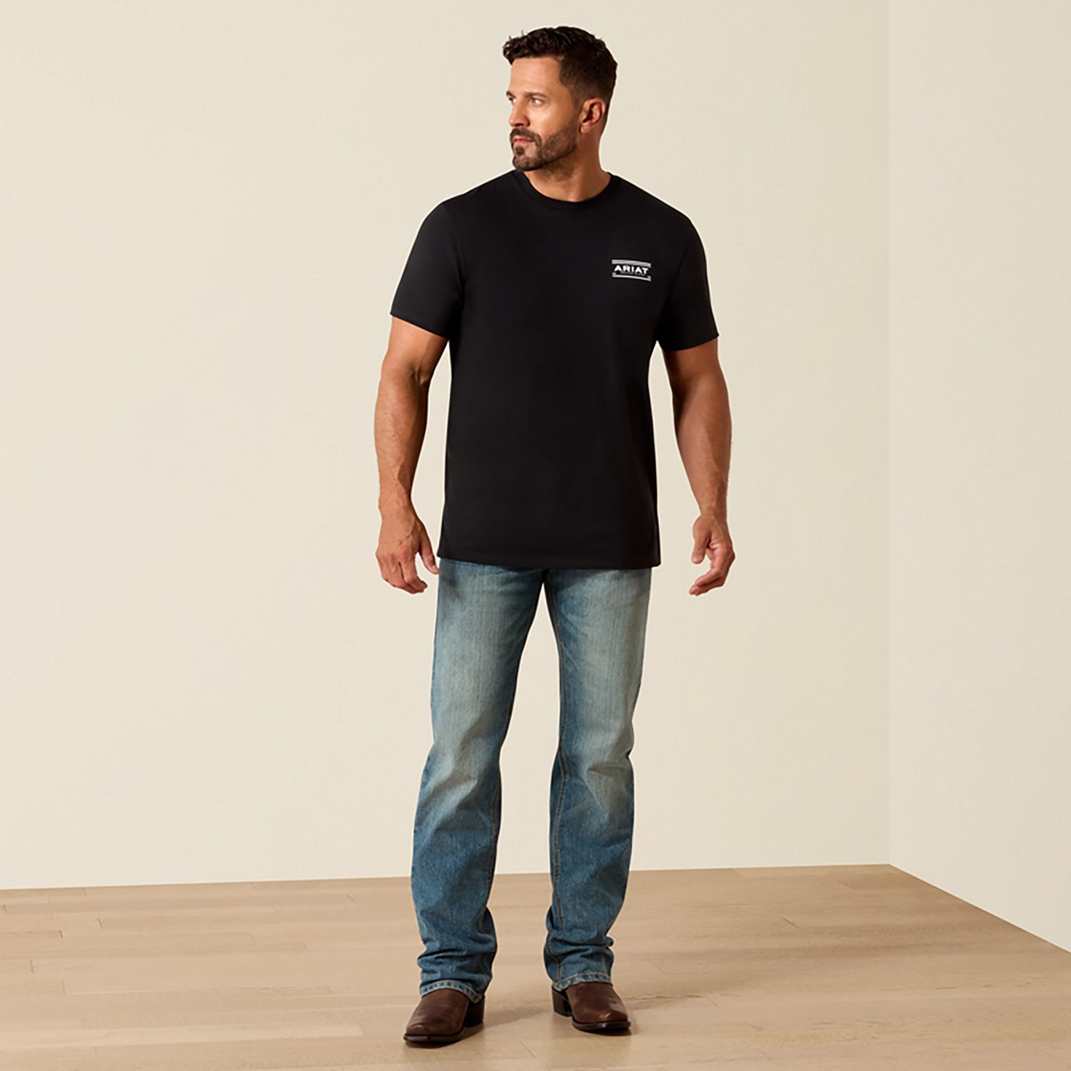 Ariat Men's Canyon Aztec Shield Graphic T-shirt - view number 4