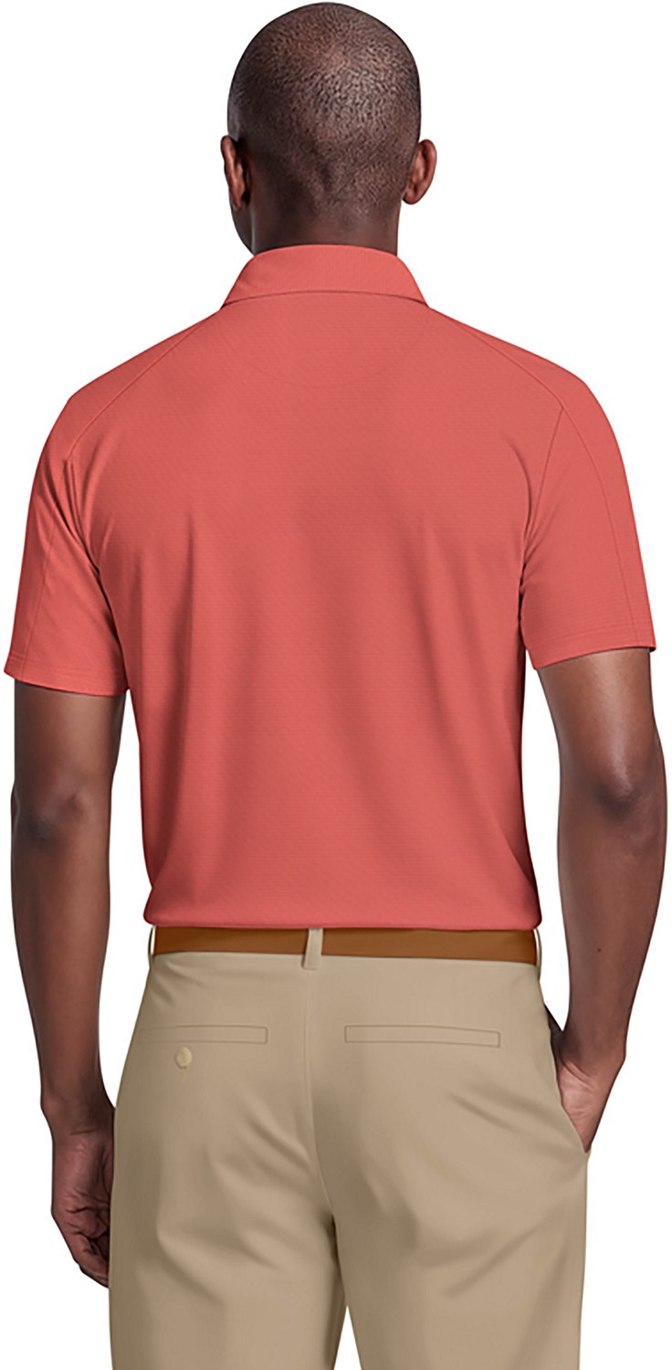 PGA TOUR Men's Solid Cooling Texture Polo Shirt - view number 2
