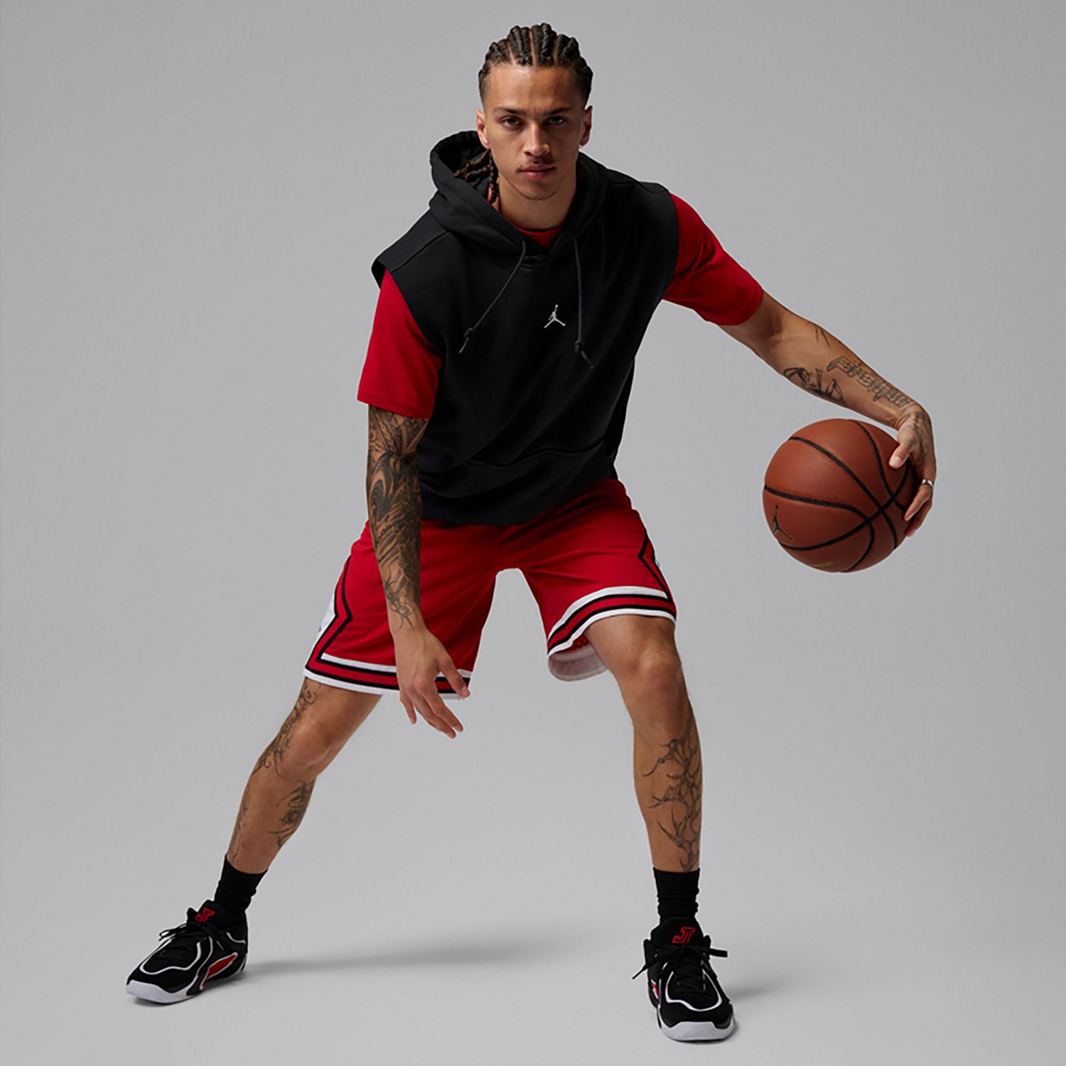 Jordan Men's Dri-FIT Sports Crossover Fleece Pullover Hoodie - view number 6