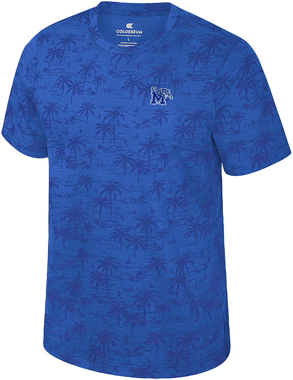 Colosseum Athletics Men's University of Memphis Fremen Palm T-shirt