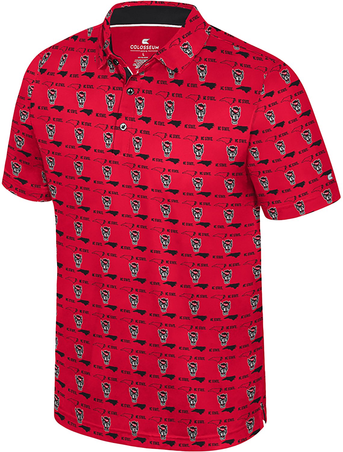 Colosseum Athletics Men's North Carolina State University Truthsayer Polo Shirt