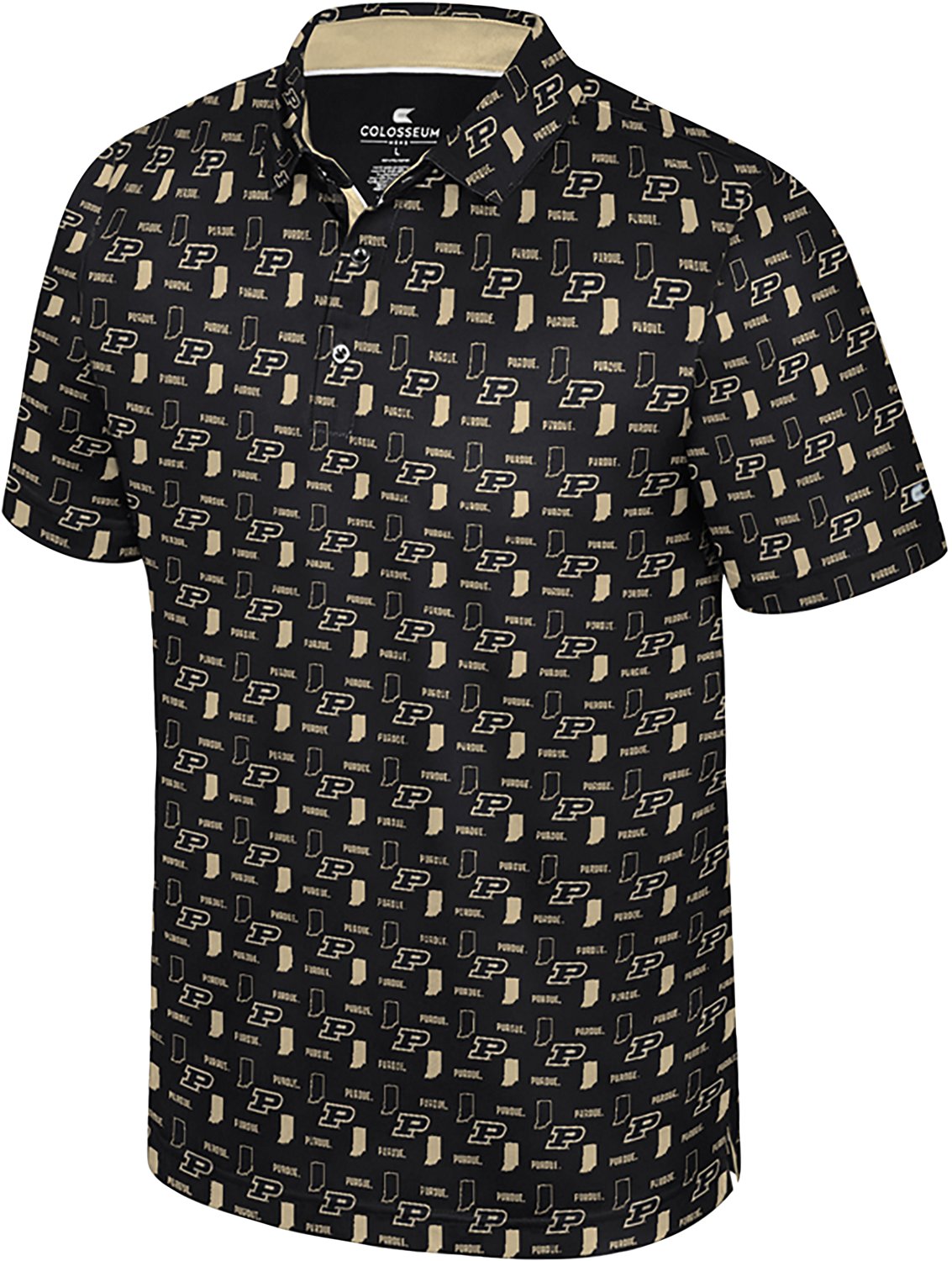 Colosseum Athletics Men's Purdue University Truthsayer Polo Shirt