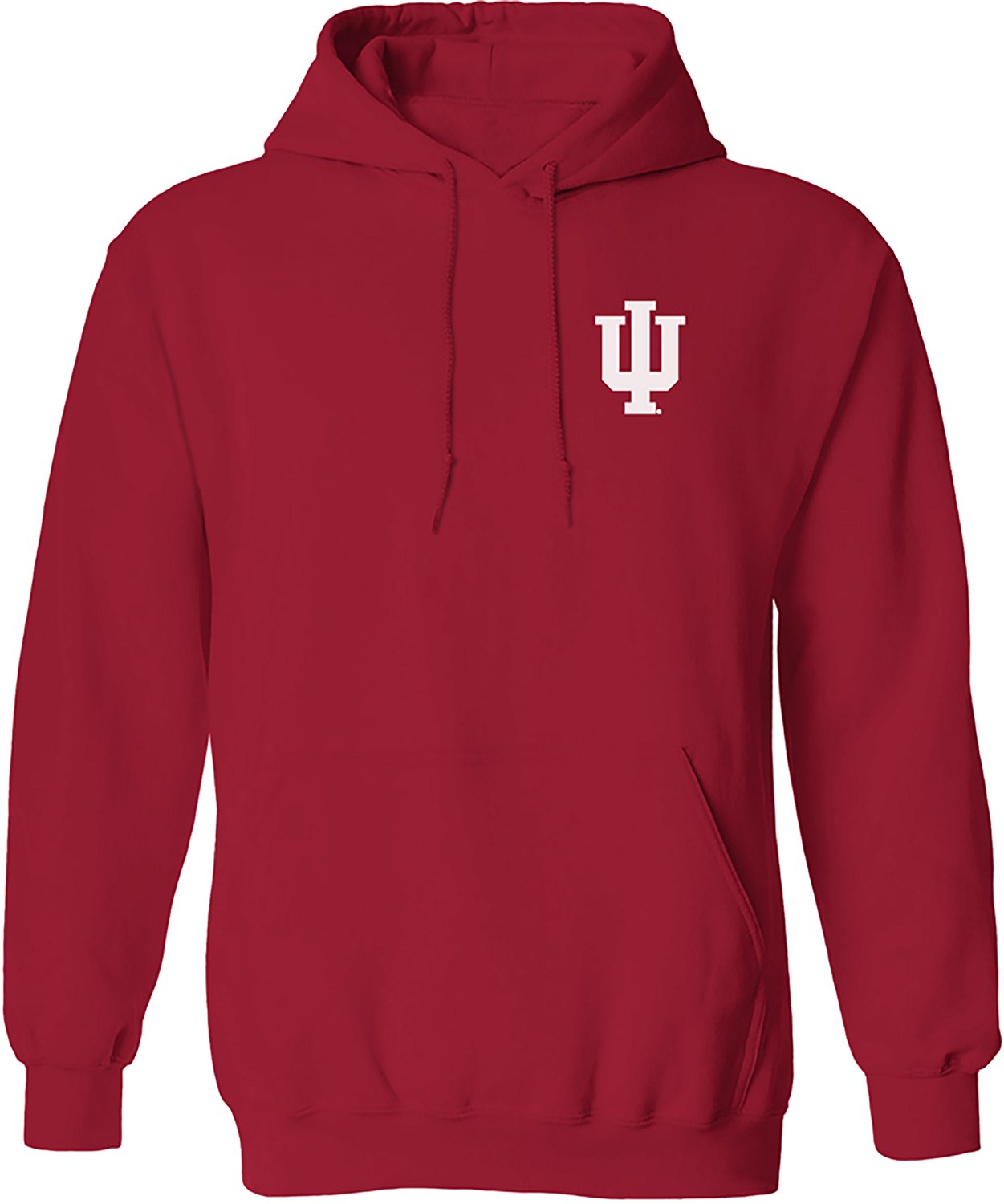 The Victory Men's Indiana University Go Big Red State DS Fleece Hoodie - view number 3
