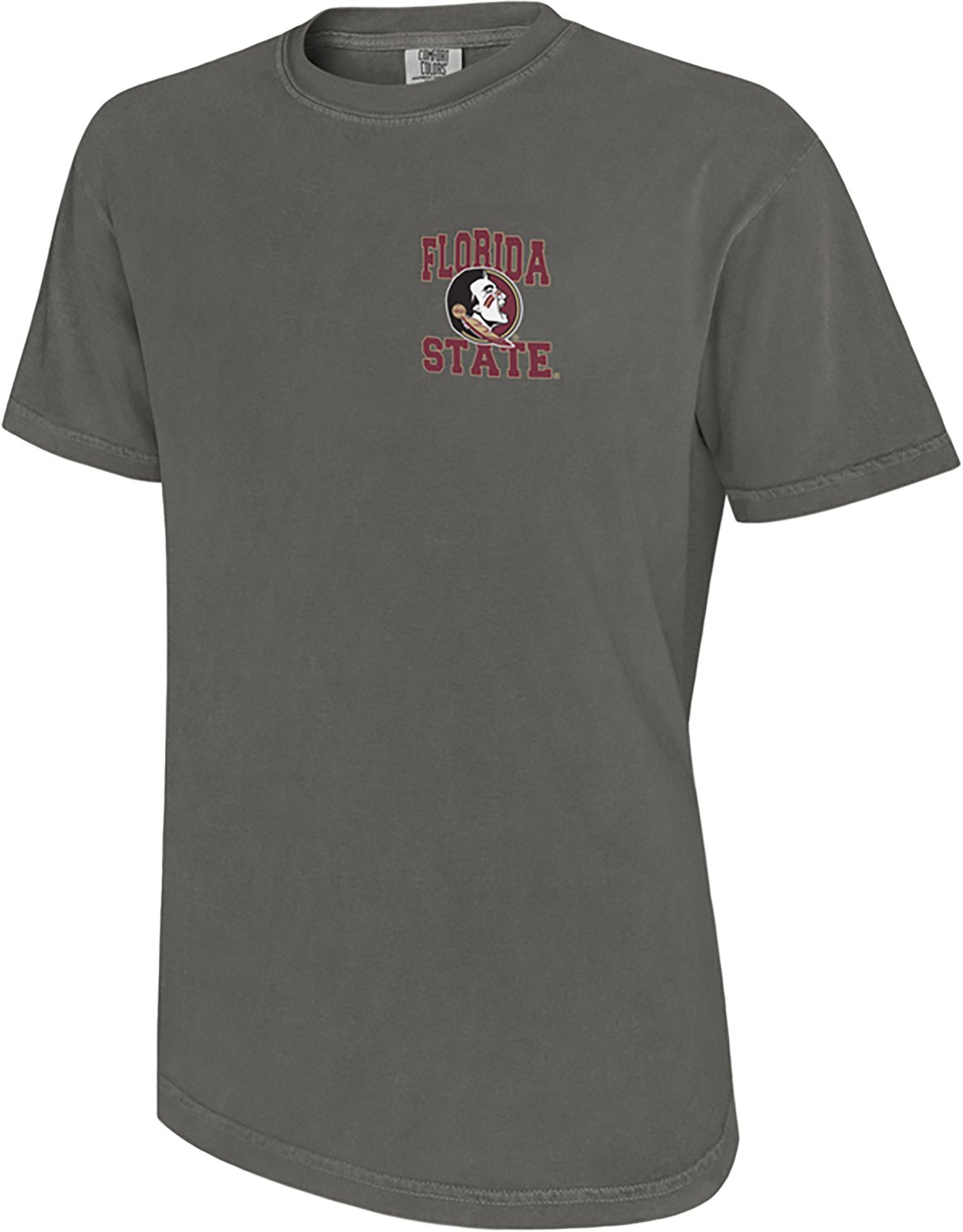 The Victory Men's Florida State University Go Noles Mascot Comfort Colors Graphic T-shirt - view number 2