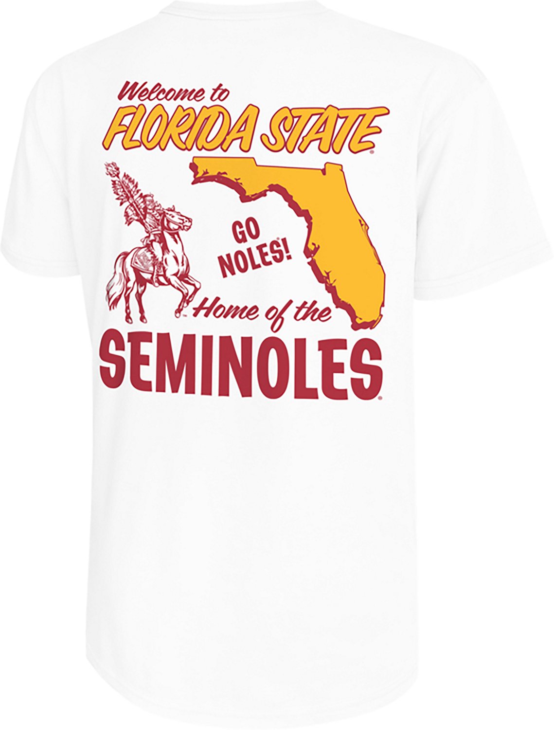 Retro Brand Men's Florida State University Welcome to Florida State DS T-shirt - view number 3
